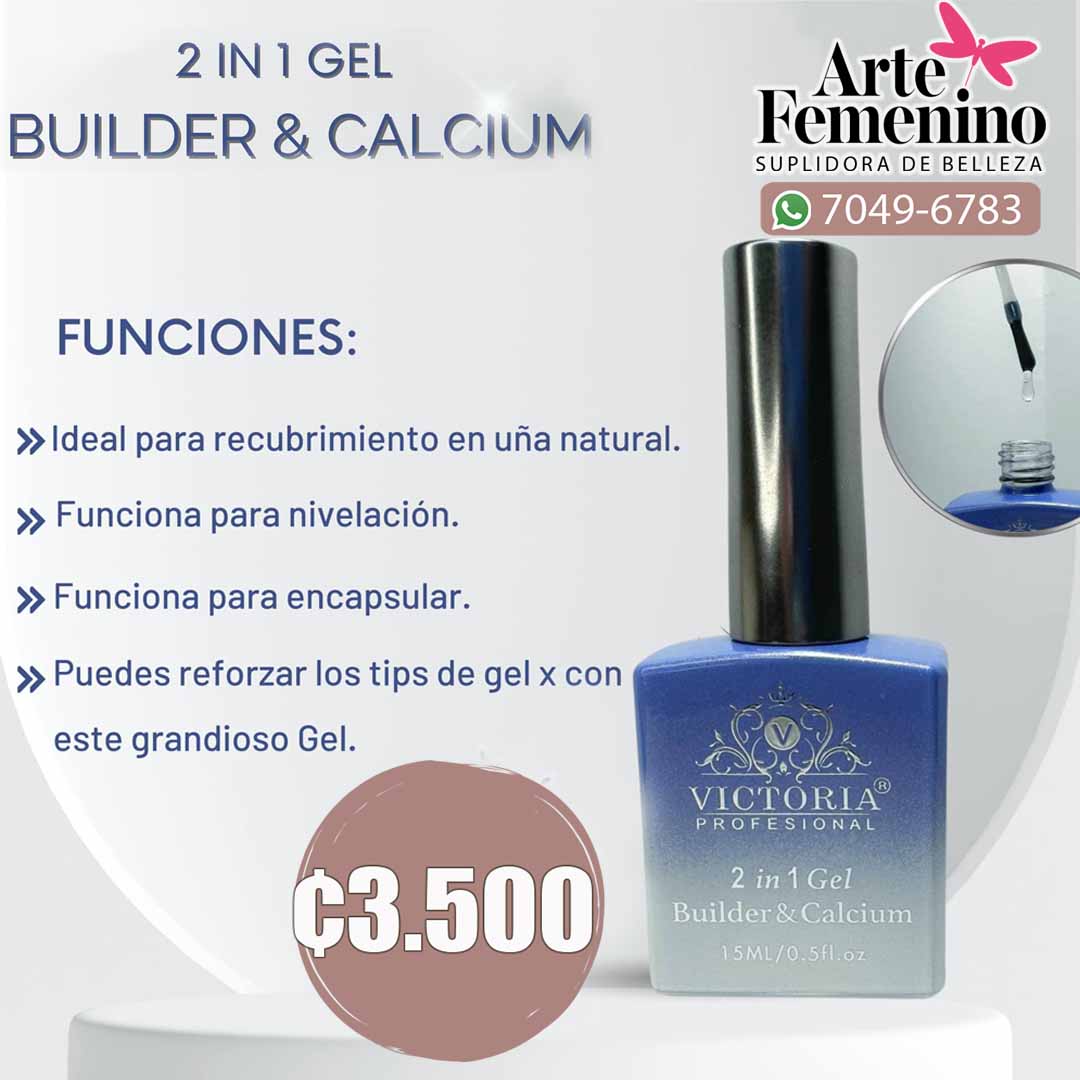 Victoria Builder & Calcium 2 en 1 15 ml