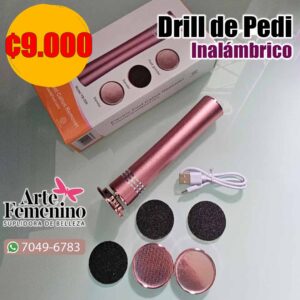 Pulidora de pedicure inalámbrica