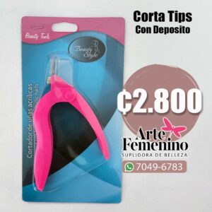 Corta Tips con depósito
