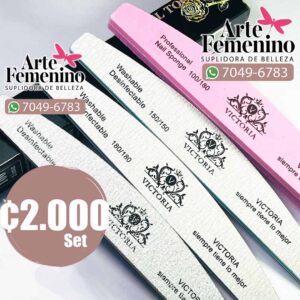 Set de limas Victoria