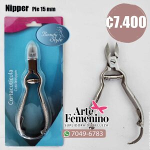 Nipper para pie punta 15 mm