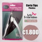 Corta Tips plateado