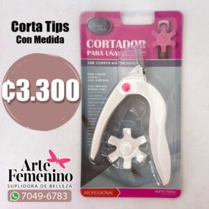 Corta Tips con medida ajustable