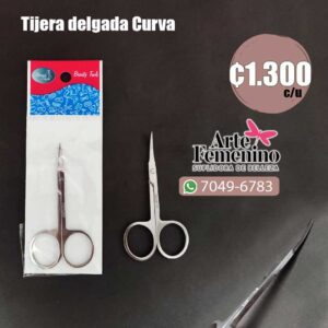 Tijera delgada curva Beauty Style