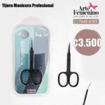 Tijera profesional curva negra