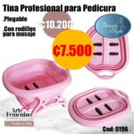 Tina para Pedicura Plegable Grande